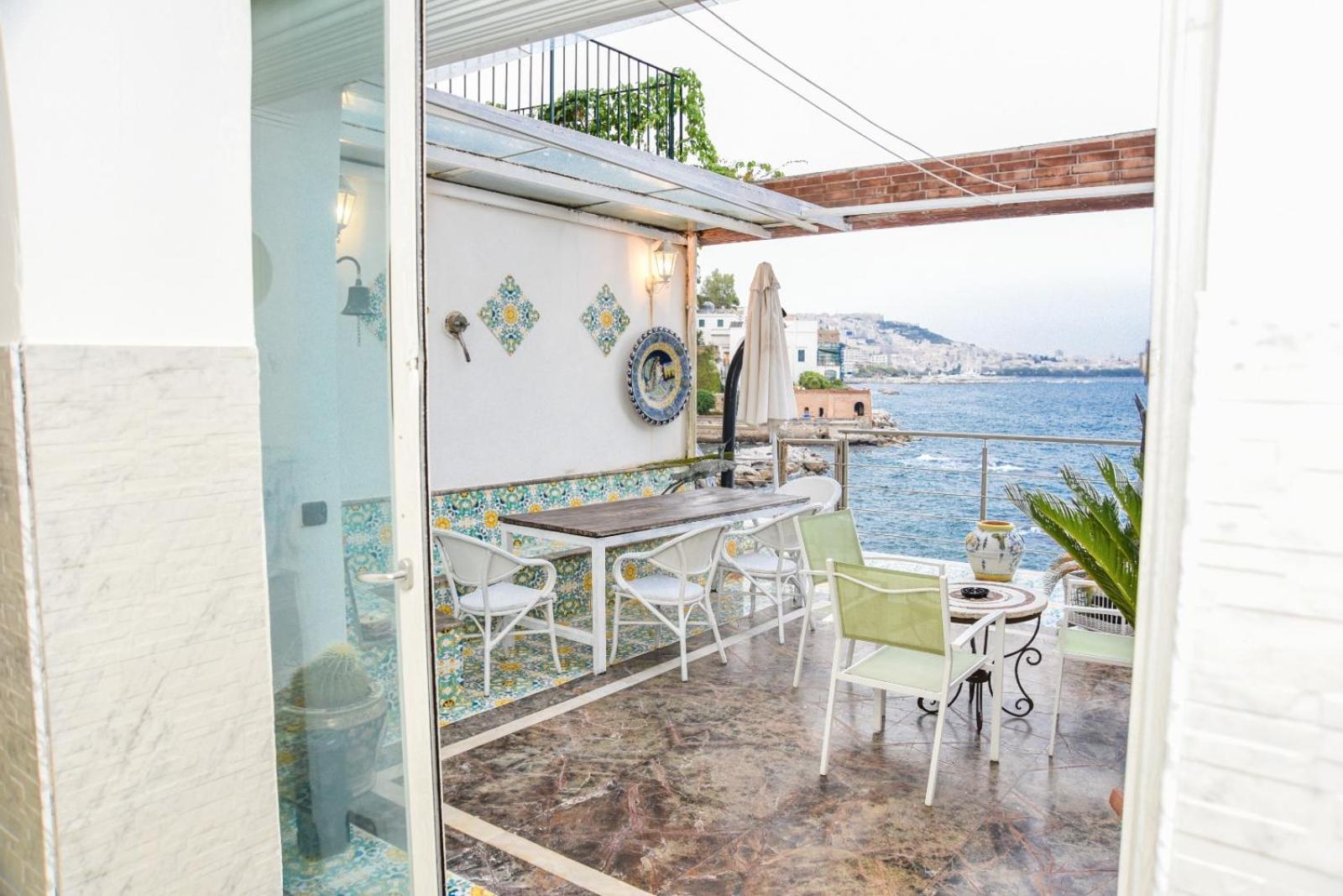 Apartamento La Casa Sul Mare Nápoles Exterior foto